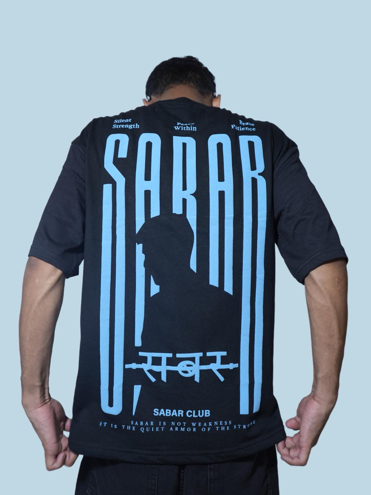 SABAR Oversized T-Shirt - Black