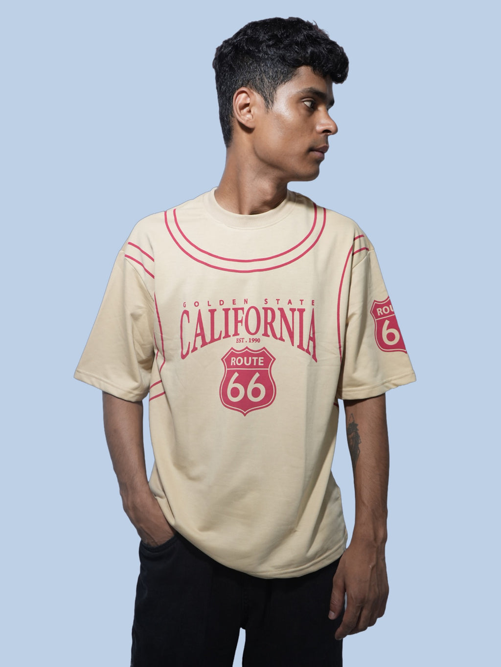 California Route 66 Oversized T-Shirt