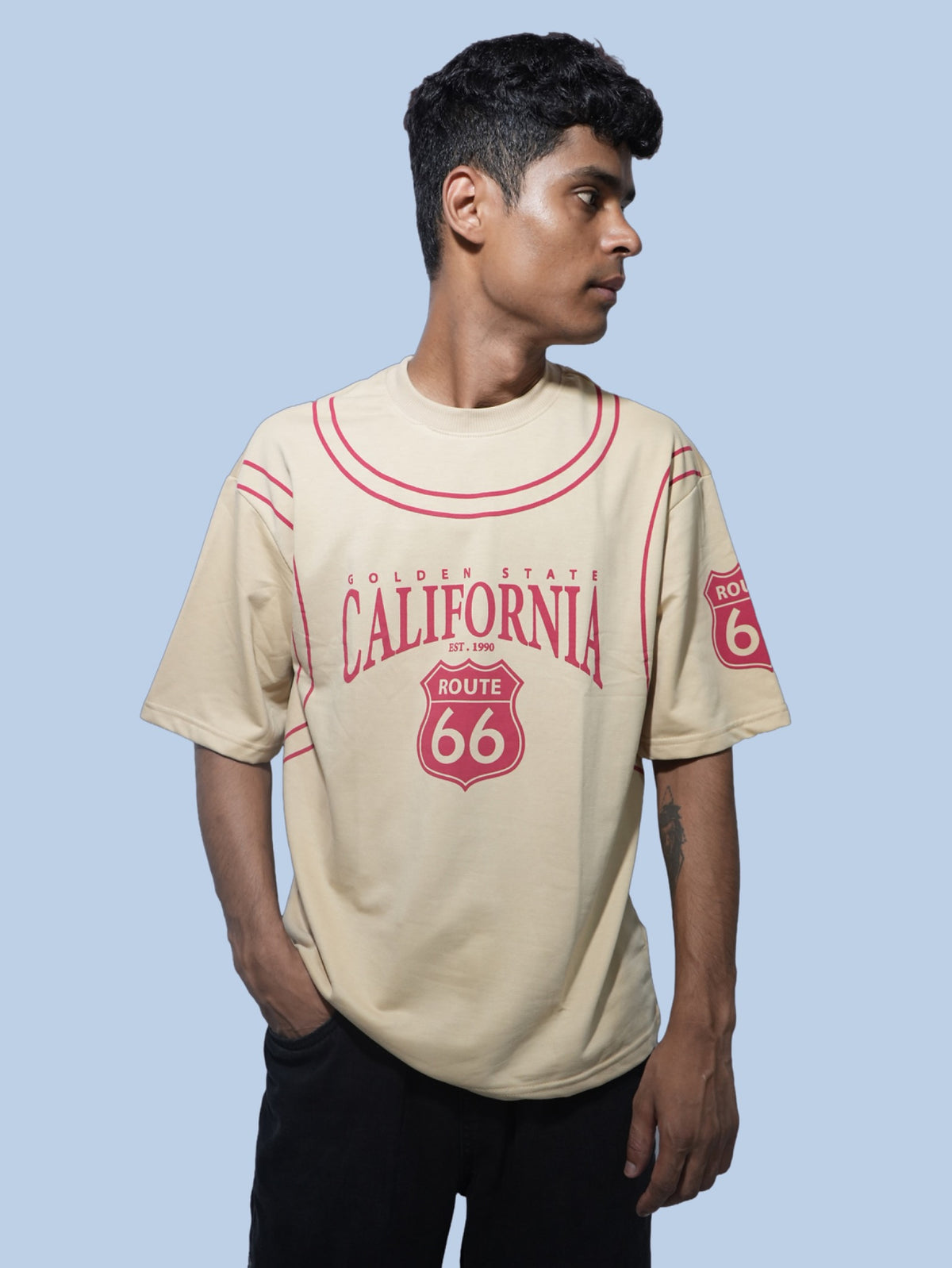 California Route 66 Oversized T-Shirt
