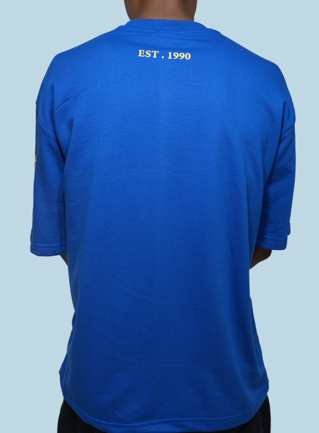 California Route 66 Oversized T-Shirt – Royal Blue