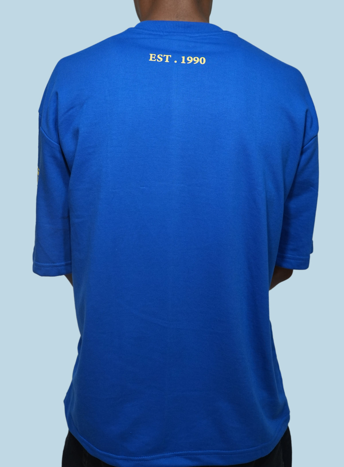 California Route 66 Oversized T-Shirt – Royal Blue