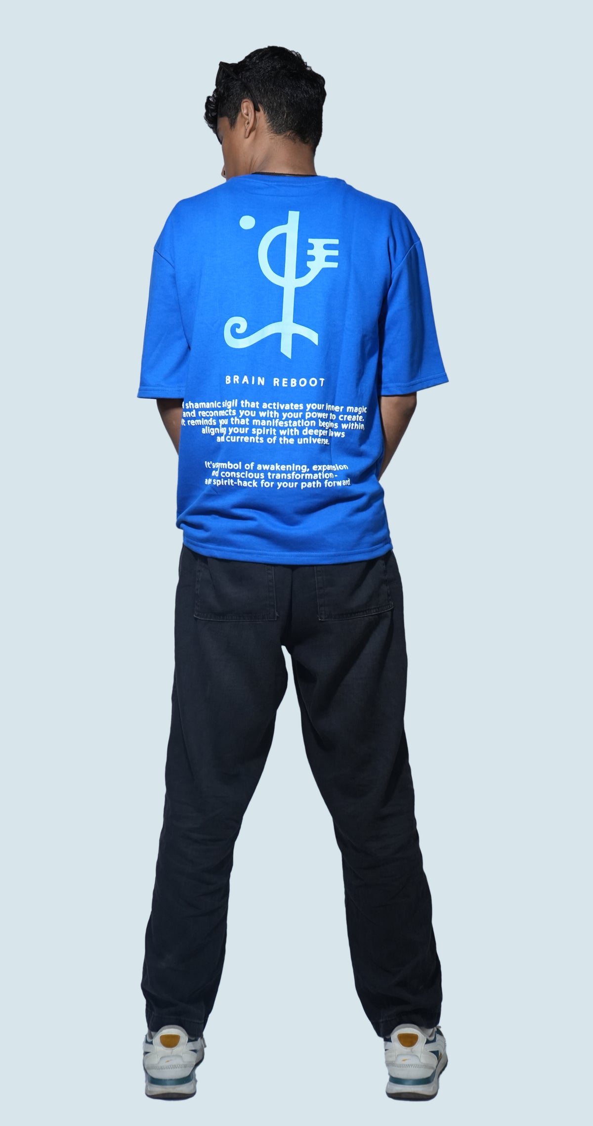 Reload Oversized T-Shirt — Blue