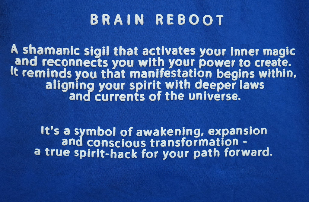 Reload Oversized T-Shirt — Blue
