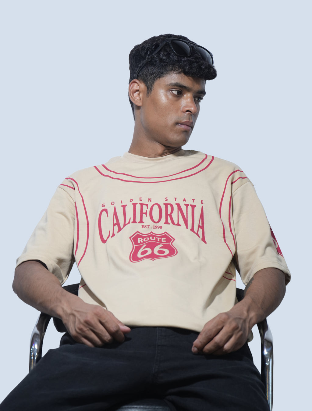 California Route 66 Oversized T-Shirt