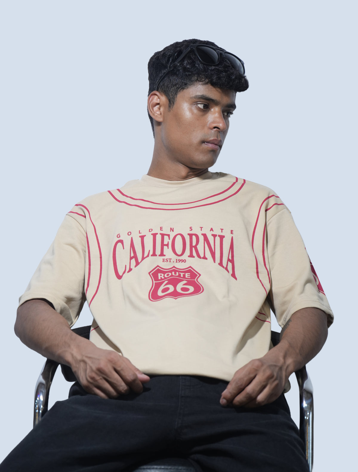 California Route 66 Oversized T-Shirt