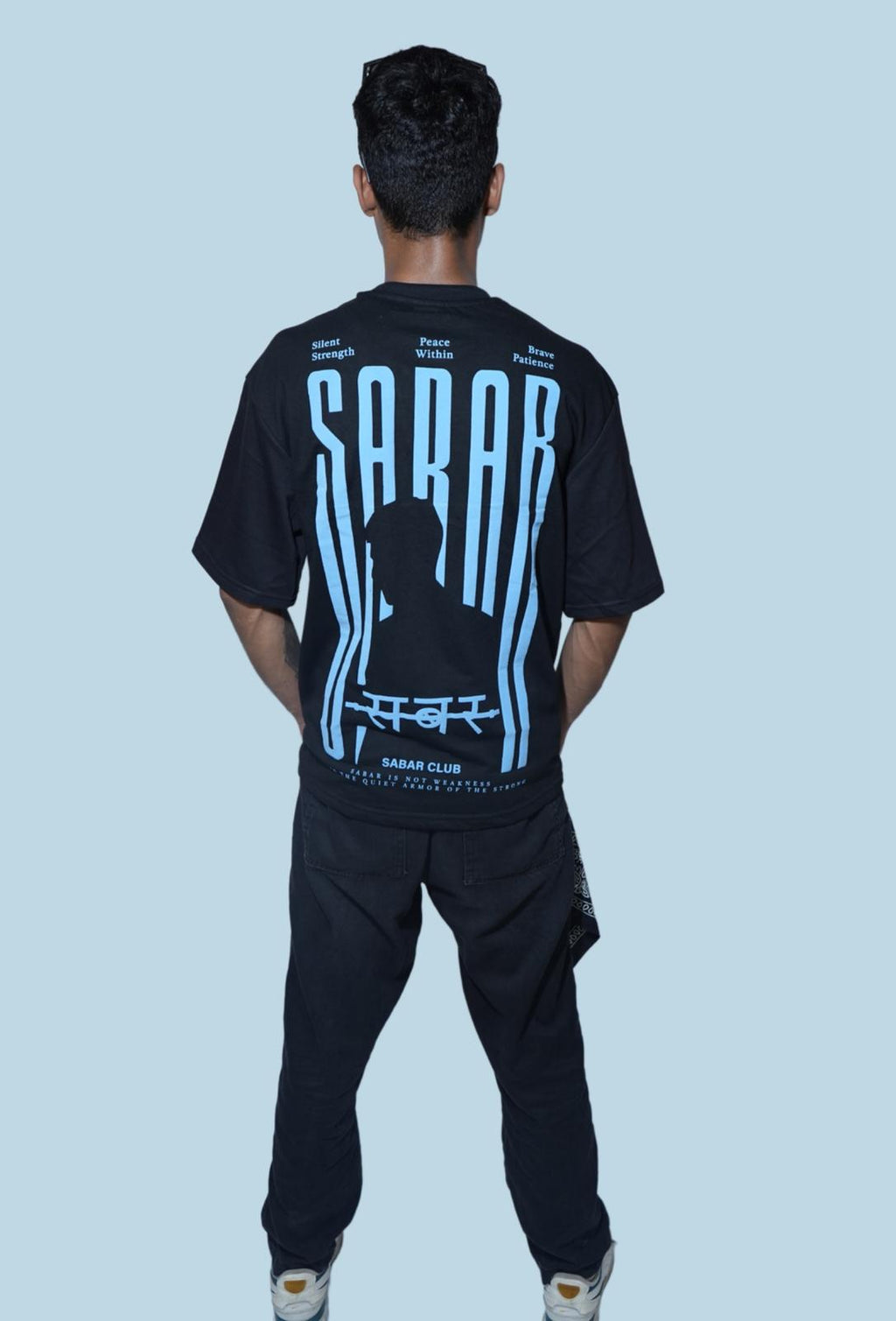 SABAR Oversized T-Shirt - Black