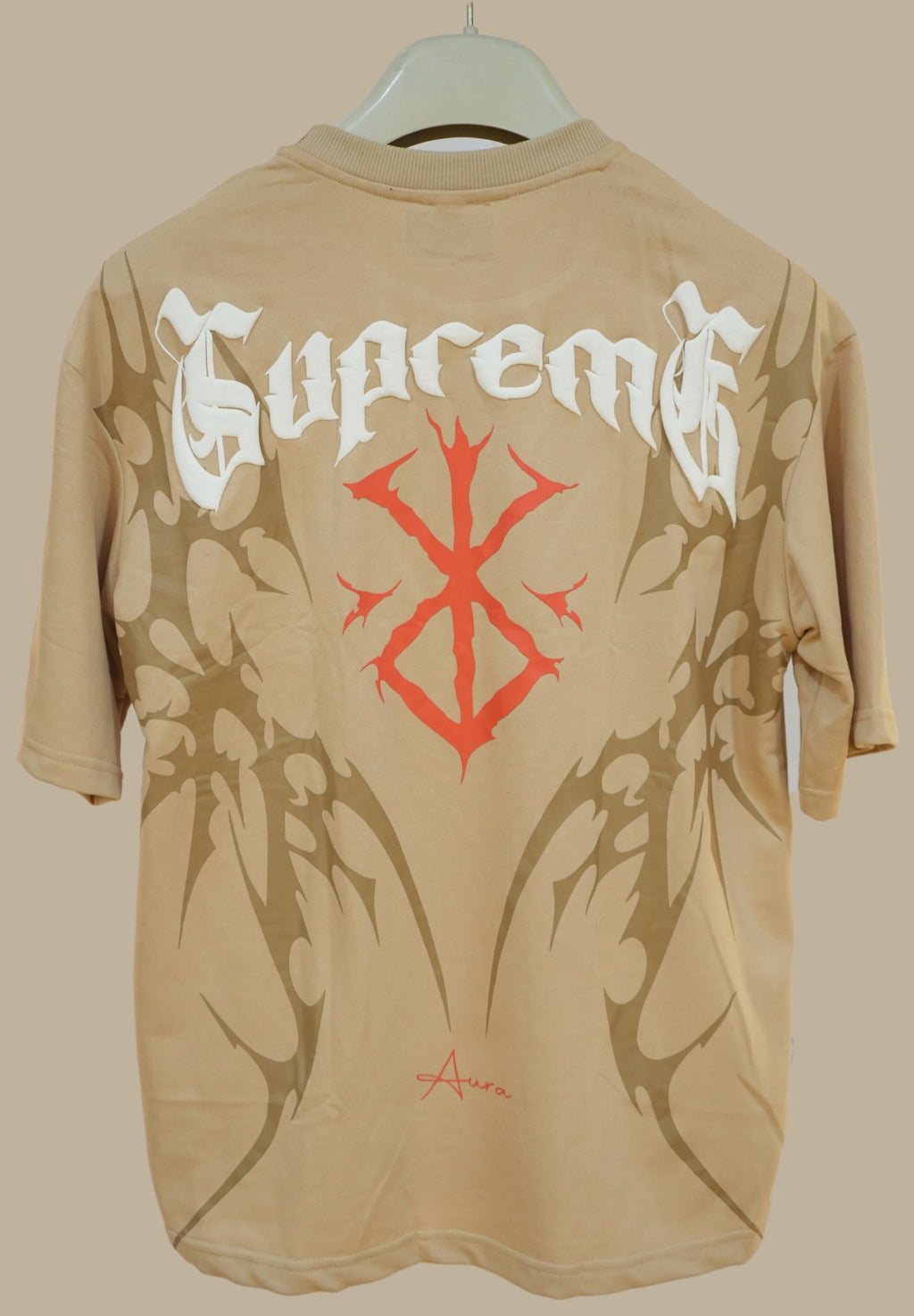 Prestige Oversized T-Shirt – BEIGE