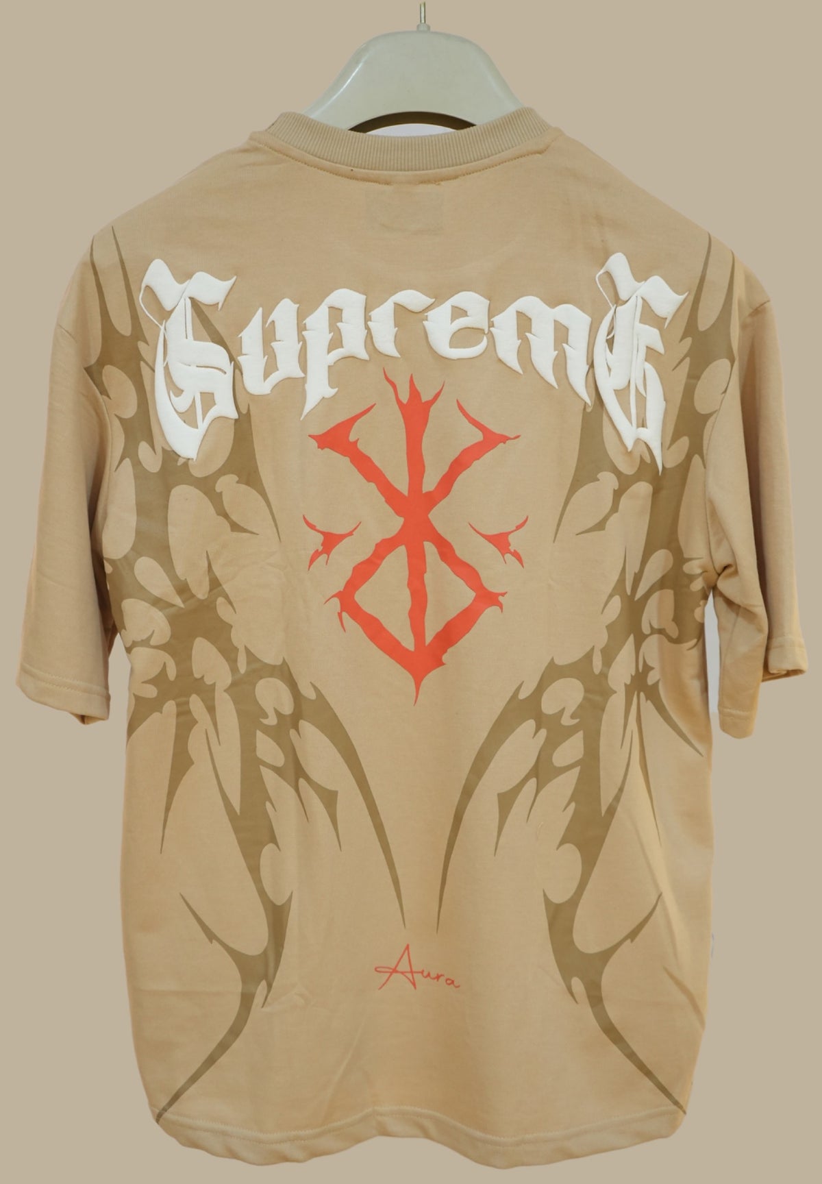 Prestige Oversized T-Shirt – BEIGE