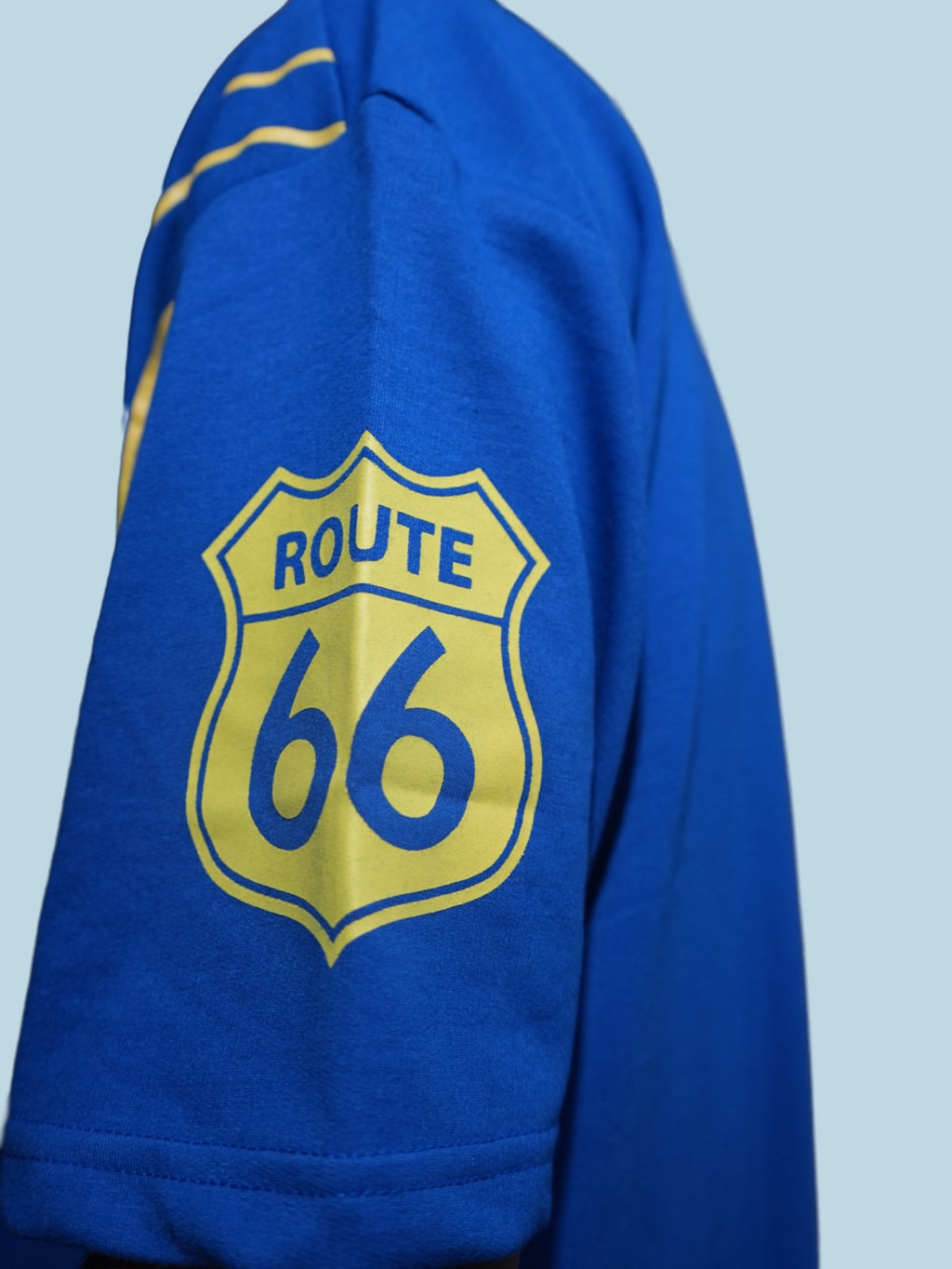 California Route 66 Oversized T-Shirt – Royal Blue