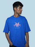 CYBRE Oversized T-Shirt – Royal Blue